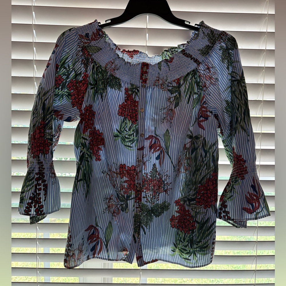 Tommy Hilfiger Bell Sleeve Shirt